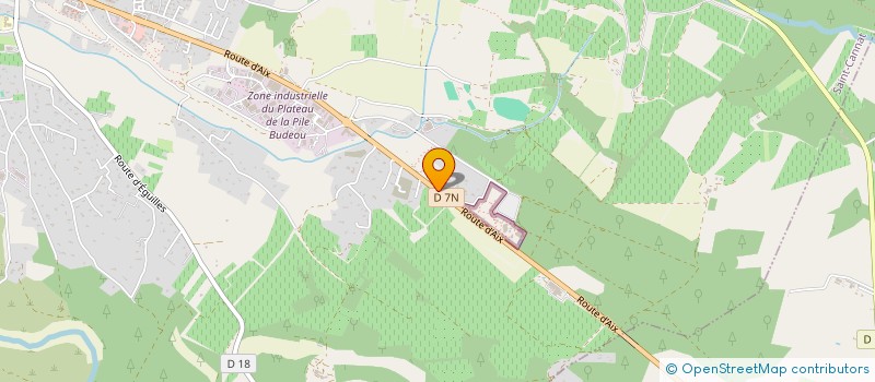 localisation de l'entreprise MADAME AUDE COUPIGNY  SAINT-CANNAT