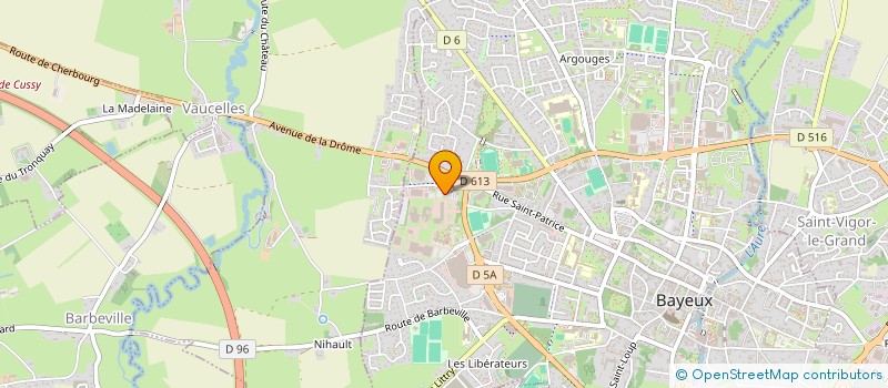 localisation de l'entreprise MADAME AUDE COUTANT  BAYEUX