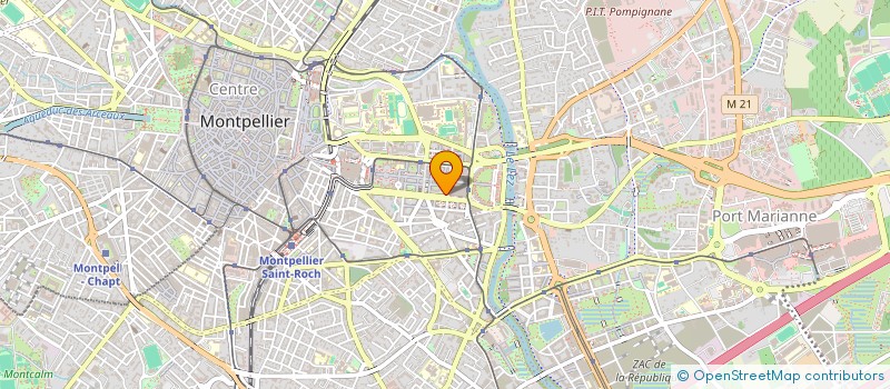 localisation de l'entreprise MADAME AUDE DARDAILLON à MONTPELLIER