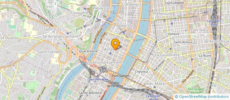 localisation de l'entreprise MADAME AUDE DE BREDA  LYON