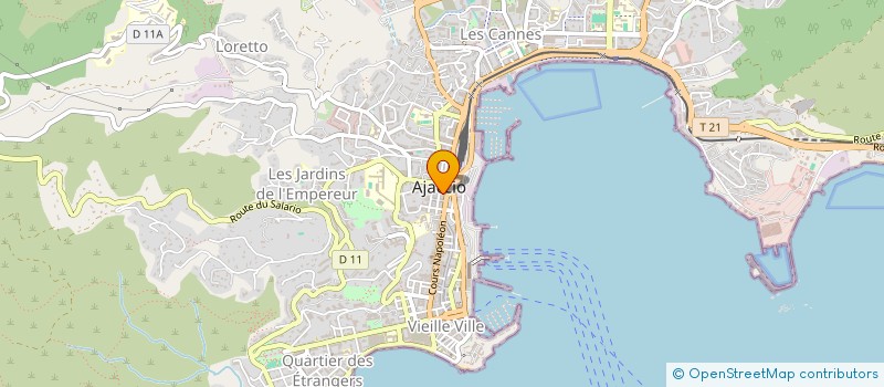 localisation de l'entreprise MADAME AUDE DE SEDE à AJACCIO