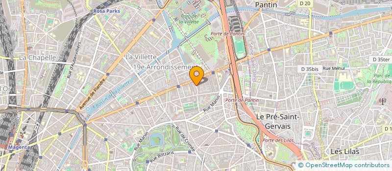 localisation de l'entreprise MADAME AUDE DECRAENE  PARIS