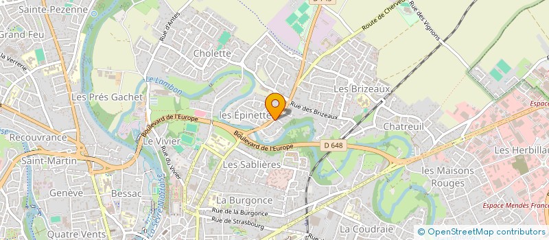 localisation de l'entreprise MADAME AUDE DELAGRAVE à NIORT