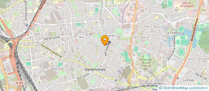 localisation de l'entreprise MADAME AUDE DEMEESTERE à LILLE