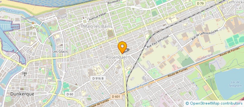 localisation de l'entreprise MADAME AUDE DEMOTIER à DUNKERQUE