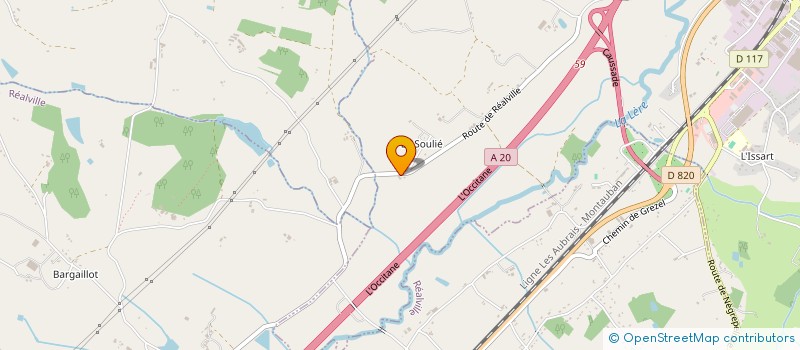 localisation de l'entreprise MADAME AUDE DUARTE  CAUSSADE