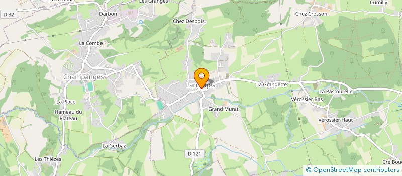 localisation de l'entreprise MADAME AUDE DURAND à LARRINGES