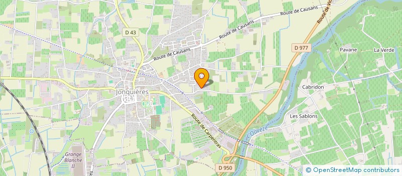 localisation de l'entreprise MADAME AUDE EMELINE GIRAUD  JONQUIERES