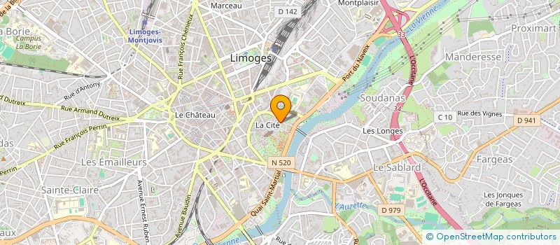 localisation de l'entreprise MADAME AUDE-EMMANUELLE GOURINAT à LIMOGES