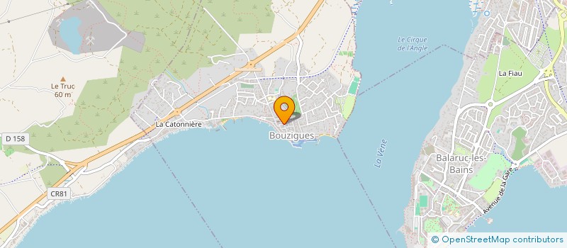 localisation de l'entreprise MADAME AUDE FABRE  BOUZIGUES