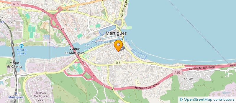 localisation de l'entreprise MADAME AUDE FAGOT à MARTIGUES