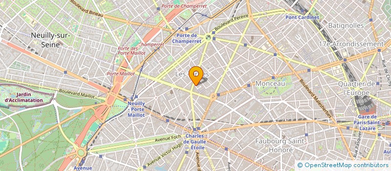 localisation de l'entreprise MADAME AUDE FAVEREAU  PARIS