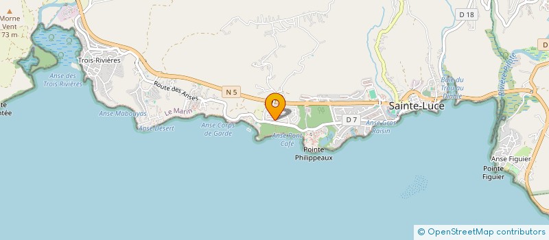 localisation de l'entreprise MADAME AUDE FAVIER DU NOYER  SAINTE-LUCE