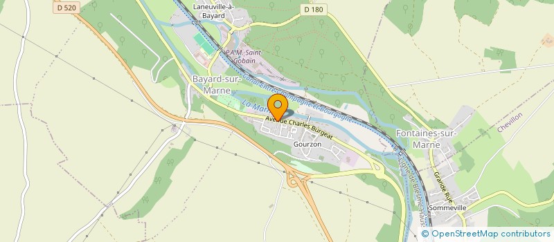 localisation de l'entreprise MADAME AUDE FLEUTIAUX  BAYARD-SUR-MARNE