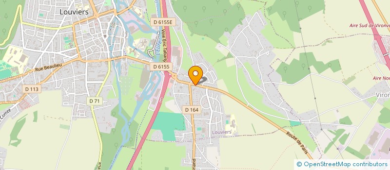 localisation de l'entreprise MADAME AUDE FREMAUX à LOUVIERS
