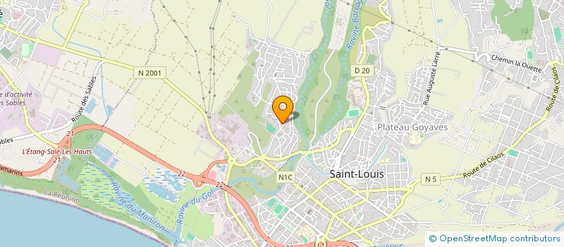 localisation de l'entreprise MADAME AUDE FULBERT  SAINT-LOUIS