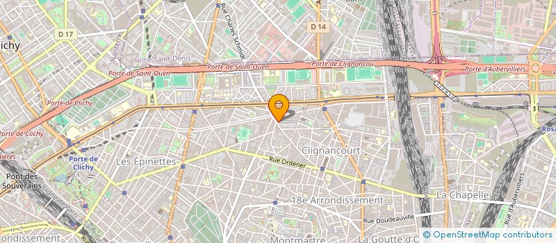 localisation de l'entreprise MADAME AUDE FUMEAU  PARIS