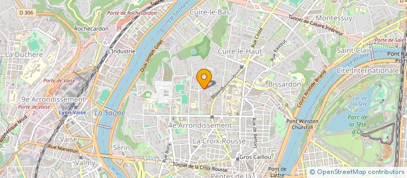 localisation de l'entreprise MADAME AUDE FUSSLER à LYON