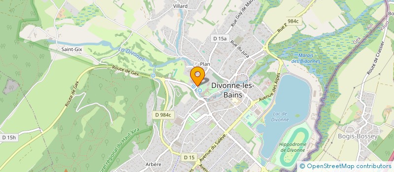 localisation de l'entreprise MADAME AUDE GACEL  VERSONNEX