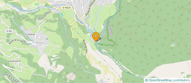 localisation de l'entreprise MADAME AUDE GALMICHE  GUILLESTRE