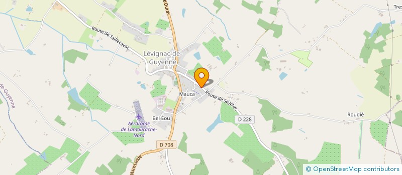 localisation de l'entreprise MADAME AUDE GARRIDO  LEVIGNAC-DE-GUYENNE