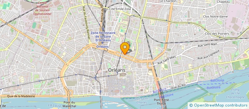localisation de l'entreprise MADAME AUDE GAUFROY à ORLEANS