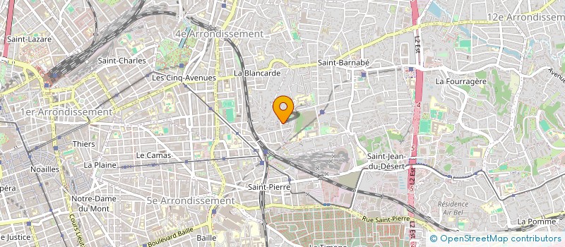localisation de l'entreprise MADAME AUDE GEVAUDAN à MARSEILLE