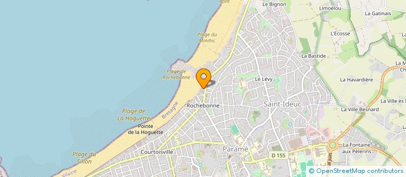 localisation de l'entreprise MADAME AUDE GIRARD  SAINT-MALO