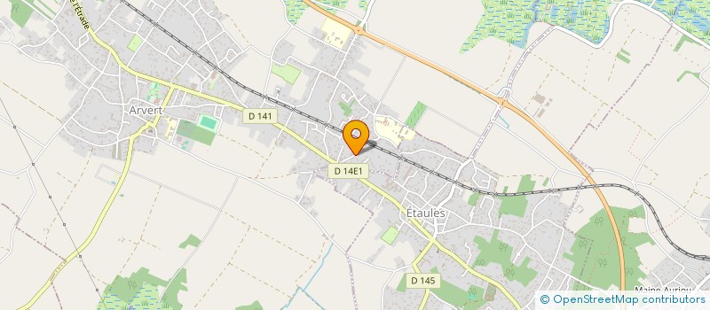 localisation de l'entreprise MADAME AUDE GIROT  ARVERT