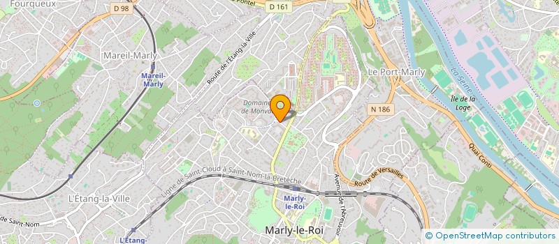 localisation de l'entreprise MADAME AUDE GORSKI  MARLY-LE-ROI