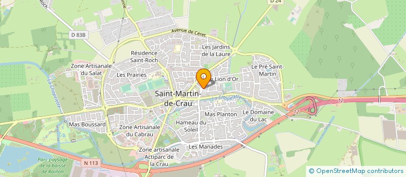 localisation de l'entreprise MADAME AUDE GRANDMOUGIN  NIMES