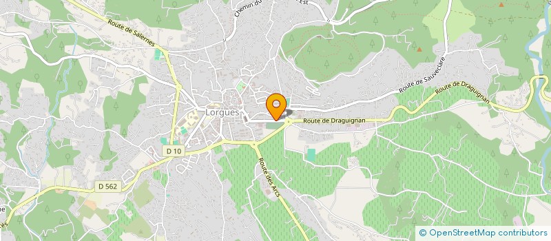 localisation de l'entreprise MADAME AUDE GROUARD CHAMPENOIS  LORGUES