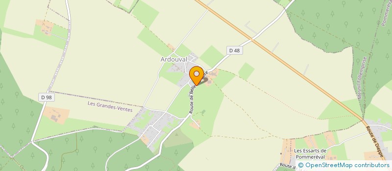 localisation de l'entreprise MADAME AUDE HENNUYER  ARDOUVAL