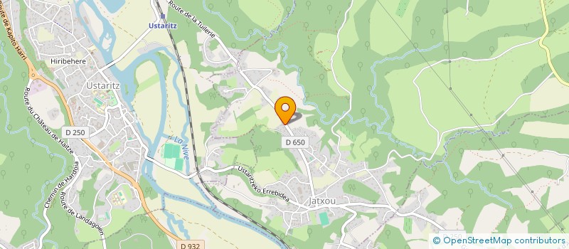 localisation de l'entreprise MADAME AUDE HENRION  JATXOU