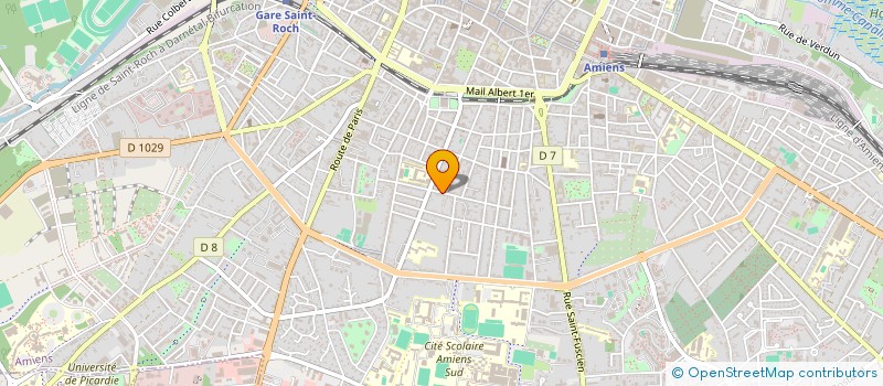 localisation de l'entreprise MADAME AUDE HERICHER à AMIENS