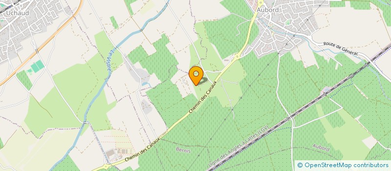 localisation de l'entreprise MADAME AUDE HUGUES-CLERY  AUBORD