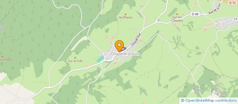 localisation de l'entreprise MADAME AUDE KENNEL  VILLERS-SOUS-CHALAMONT