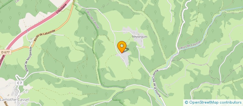 localisation de l'entreprise MADAME AUDE LAJUDIE  MONTFAUCON