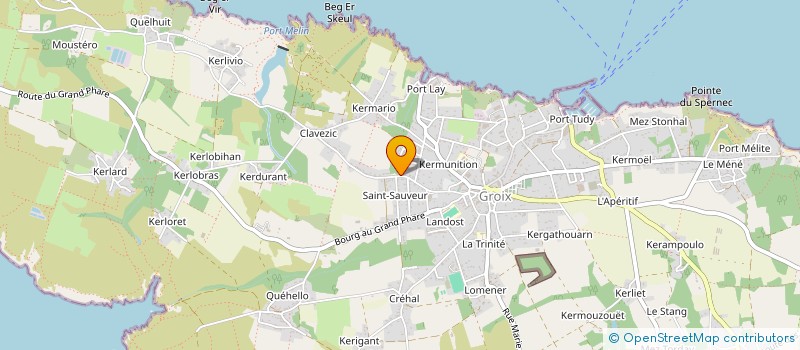 localisation de l'entreprise MADAME AUDE LAPORTE à GROIX