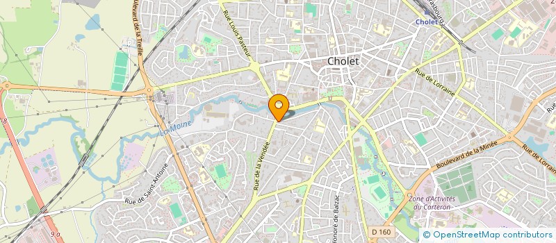 localisation de l'entreprise MADAME AUDE LAURE DUCOURTIOUX à CHOLET