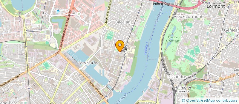 localisation de l'entreprise MADAME AUDE LAYANI  BORDEAUX