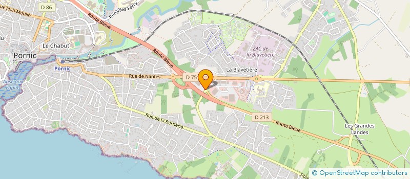 localisation de l'entreprise MADAME AUDE LE FORT  PORNIC