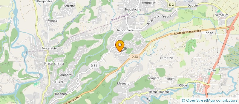 localisation de l'entreprise MADAME AUDE LE NAOUR à PETIT-BOURG