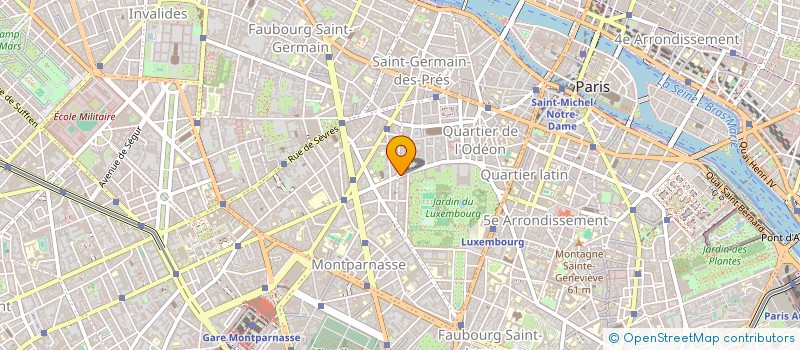 localisation de l'entreprise MADAME AUDE LE PICHON  PARIS