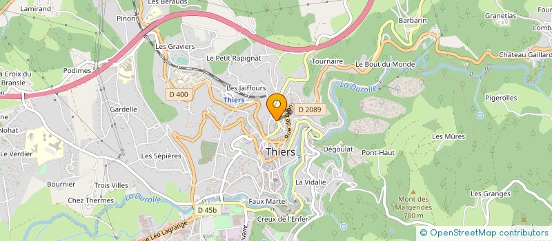 localisation de l'entreprise MADAME AUDE LEFEUVRE  LYON