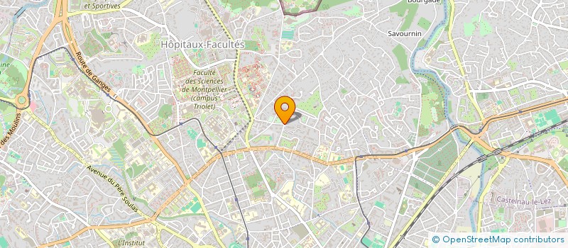 localisation de l'entreprise MADAME AUDE LEMOEL à MONTPELLIER
