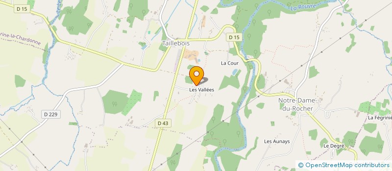 localisation de l'entreprise MADAME AUDE LEREAU à LA LANDE ST SIMEON