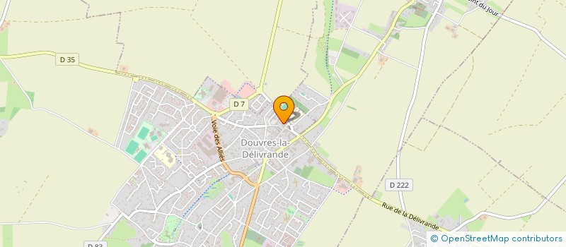 localisation de l'entreprise MADAME AUDE LEVEZIEL à DOUVRES-LA-DELIVRANDE