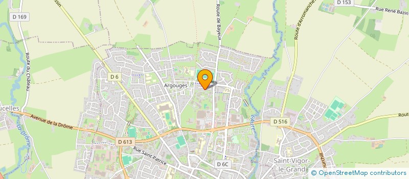 localisation de l'entreprise MADAME AUDE LIEVEN  BAYEUX