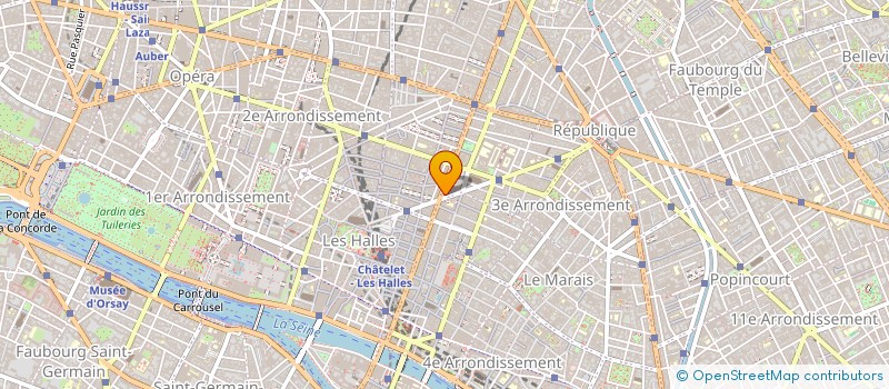 localisation de l'entreprise MADAME AUDE-LINE GEROULT  PARIS